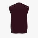 Solid Colour Men's Cashmere V-neck Cardigan Vest Nocturne