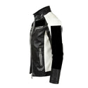 THE LOVERS MEN'S STAND-UP COLLAR BLOCK SLIM-FIT JACKET MULTI