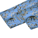 Cheetahs & Monkeys Straight Casual Cotton Pants Wedgewood Blue