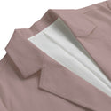 Solid Colour Women's Leisure Blazer Light Heather