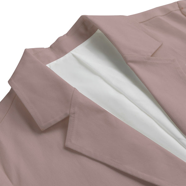 Solid Colour Women's Leisure Blazer Light Heather