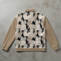 Beautiful Horses Women's Collared Jacket Golden Beige