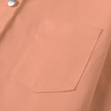 Solid Colour Women's Cropped Cotton Jacket Light Apricot