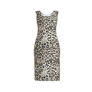 classic leopard bk couture bodycon dress multi