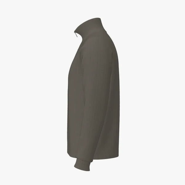 Cable Knit Men's Half Zip Pullover Dormouse