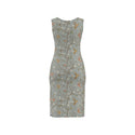 hummingbirds in flight bk bodycon dress