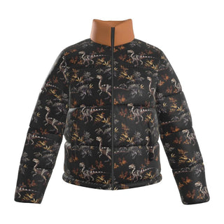 velociraptor men's puffer jacket