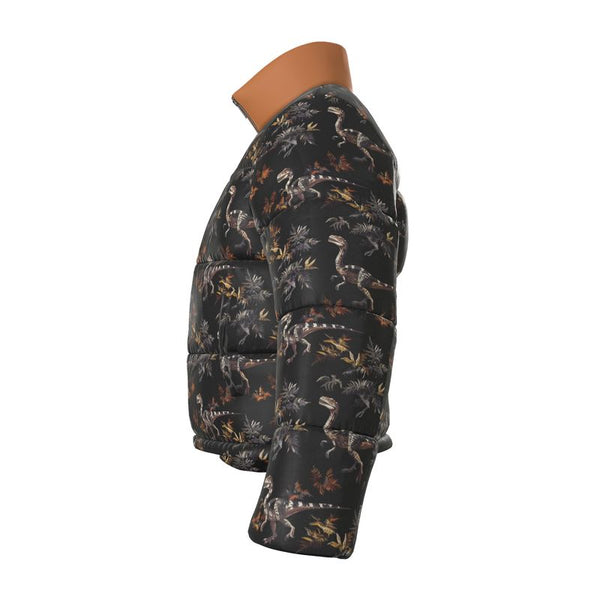 velociraptor men's puffer jacket
