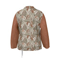 BOHEMIA LEOPARDS WRAP BLAZER ORANGE BRONZE