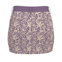 Whimsical Florals Denim Mini Skirt Clover