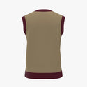 Celestial Lion Men's Crew Neck Vest Burlywood