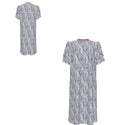 Exotic Cheetahs Short Puff Sleeve T-shirt Dress Dublyn Pink