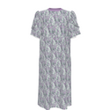 Exotic Cheetahs Short Puff Sleeve T-shirt Dress Dublyn Pink