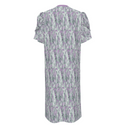 Exotic Cheetahs Short Puff Sleeve T-shirt Dress Dublyn Pink