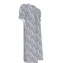 Exotic Cheetahs Short Puff Sleeve T-shirt Dress Dublyn Pink