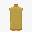 Two Tone Colour Women's Turtleneck Vest Ochre