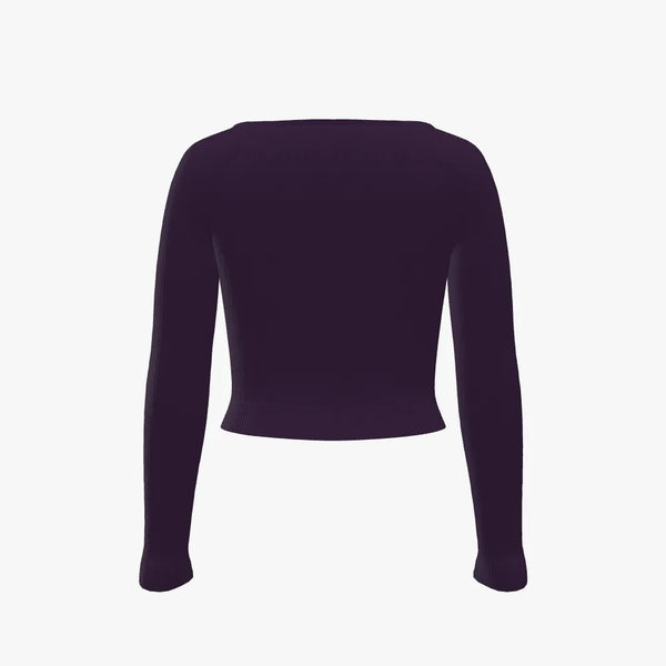 Solid Colour Merino Wool Cable Knit Women's Sweetheart Neckline  Top Raisin