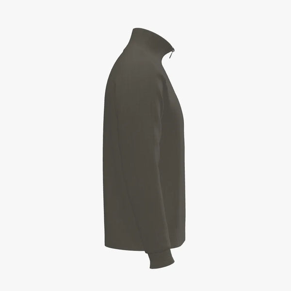 Cable Knit Men's Half Zip Pullover Dormouse