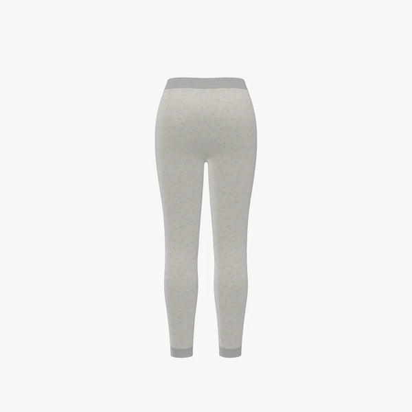 Neutral Nature Pattern Women's Cashmere Leggings Natural Light Taupe