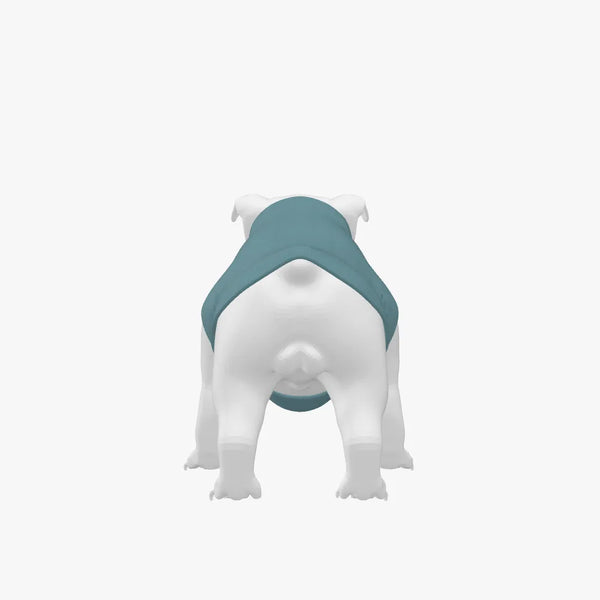 Solid Colour Cable Knit Merino Wool Round Neck Dog Sweater Farne