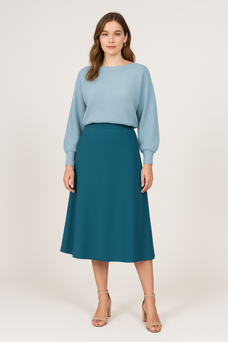 Pure Cashmere Women's Boatneck Dolan Sweater Crystal