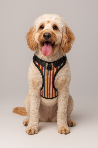 FASHION STRIPES PET HARNESS MULTI