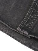 Denim Vintage Washed Heavyweight Jacket Black