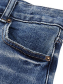 Sun Fade Heavyweight Denim Jeans Blue