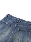 Sun Fade Heavyweight Denim Jeans Blue