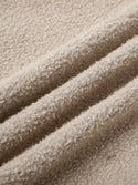 Vintage Washed Flared Fleece Pants Coffee