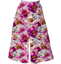 Leopards & Peonies Culottes Symphony Grey