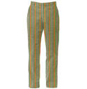 Multi Colour Stripes Women's Suit Trousers Multi
