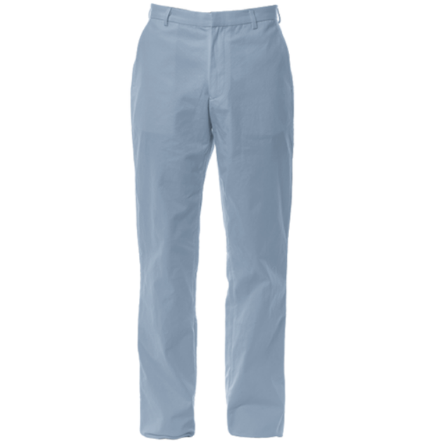 SOLID COLOUR WOMEN'S SUIT TROUSERS CORNFLOWER BLUE