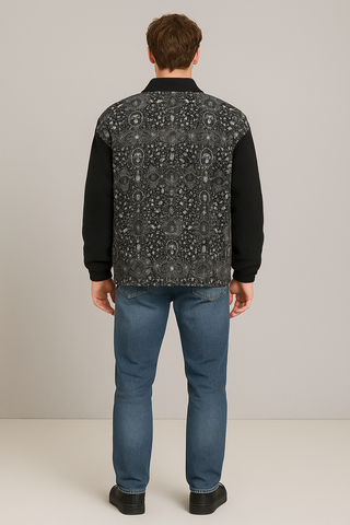 THE LOVERS MEN'S CASUAL LAPEL JACKET BLACK