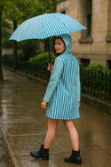 DECORATIVE STRIPES UMBRELLA MULTI