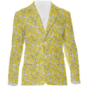 White Flowers Women's Suit Multi