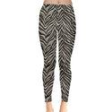 ABSTRACT ZEBRA PRINT LEGGINGS MULTI