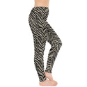 ABSTRACT ZEBRA PRINT LEGGINGS MULTI