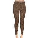 ABSTRACT ANIMAL PRINT LEGGINGS MULTI